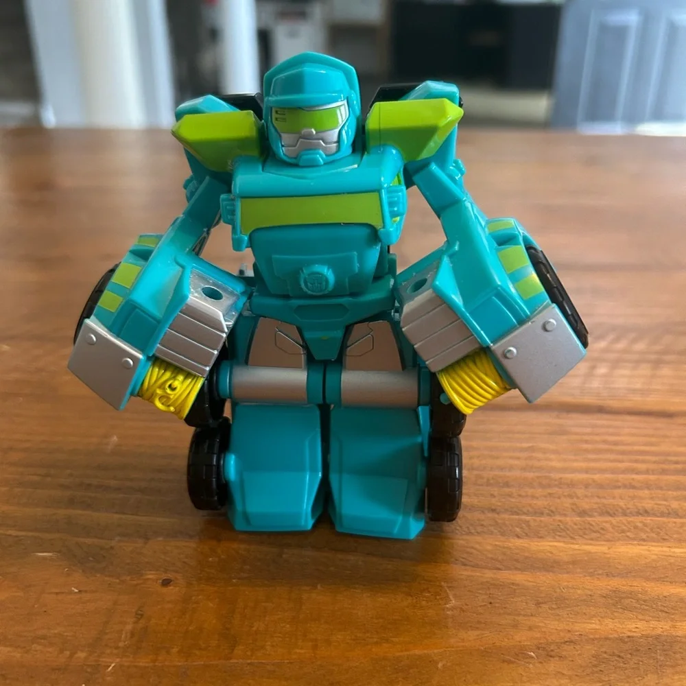 Transformers - Rescue Bots Academy - Hoist Flatbed Truck - Robot Heroes as is